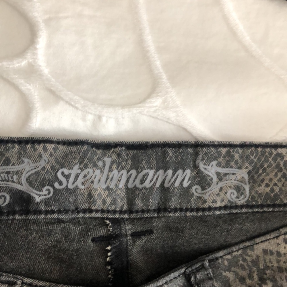 Mid rise Steilmann python jeans - Picture 3 of 7